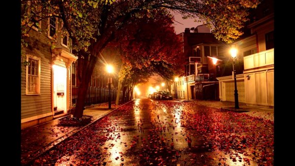 Осенний город