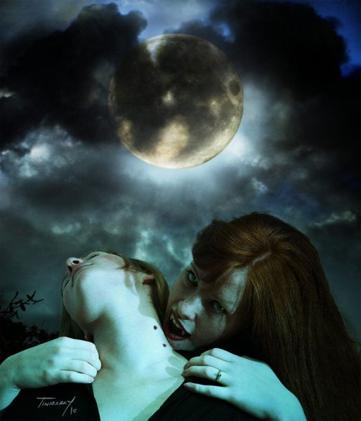 Полнолуние вампиры