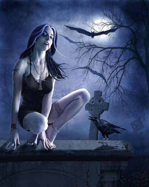 Мистические существа вампиры