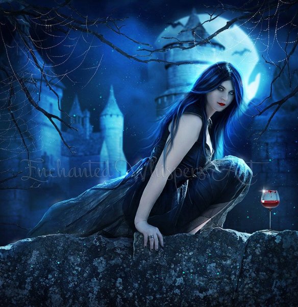 Девушка ночь фэнтези