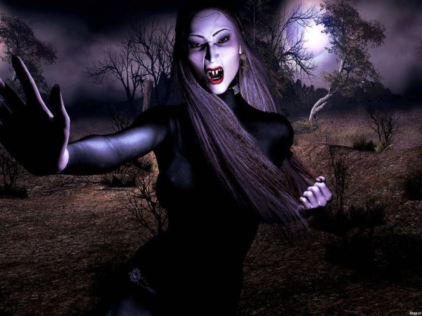 Вампир и ведьма