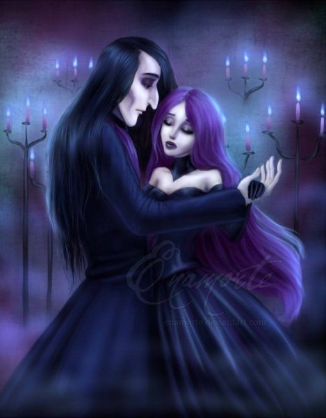 Вампир и Русалка любовь