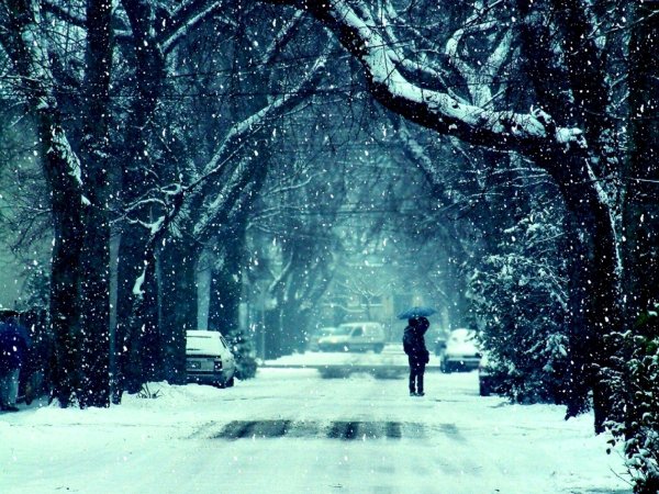 Падающий снег