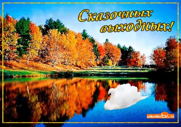 Хороших осенних выходных