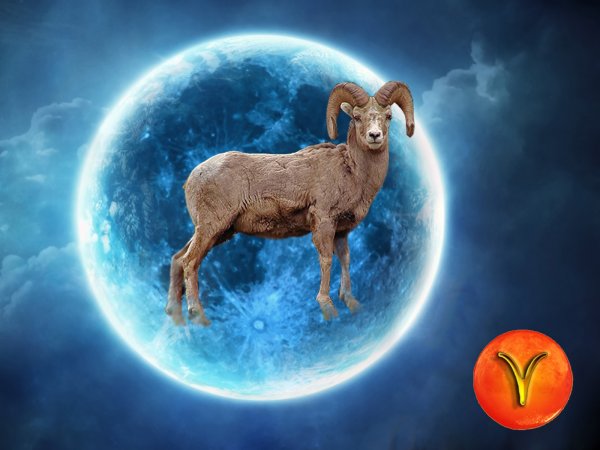 Луна в Овне