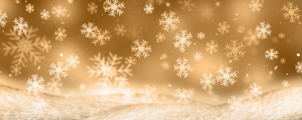 Фон снежинки