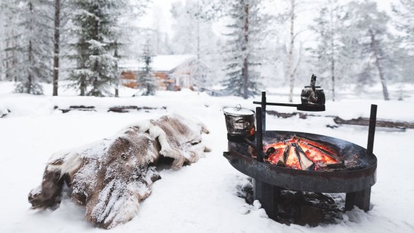 Зимний мангал