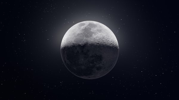 Обои на компьютер Луна