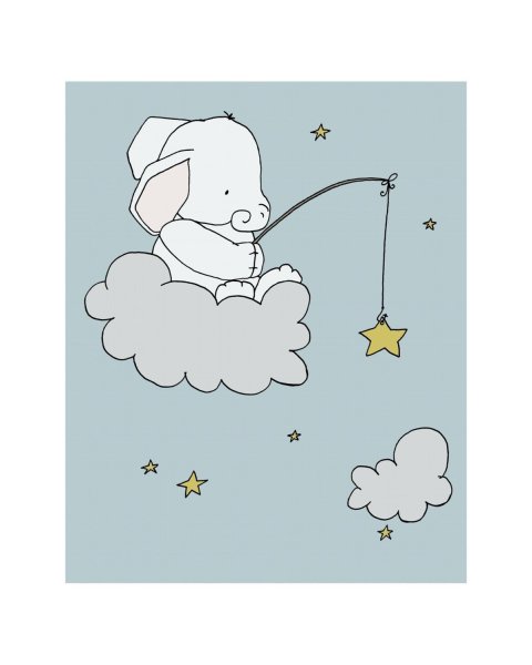 Постер в детскую Слоник