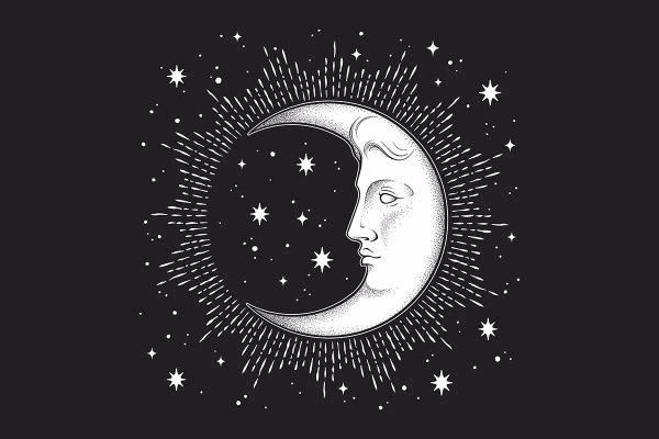 Черная Луна символ