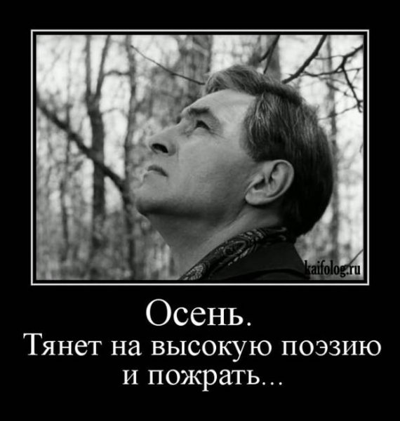 Осеннее обострение шутки