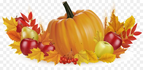 Листик тыквы осенний