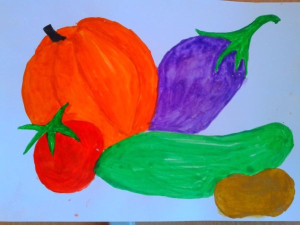 Натюрморт старшая группа