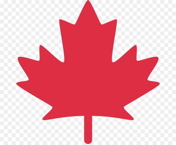 Кленовый лист канала флаг