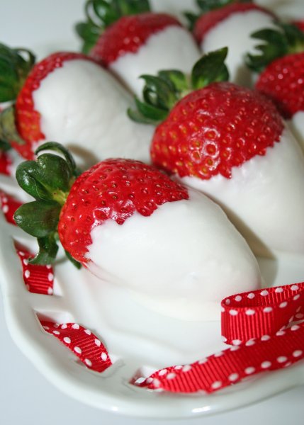 Клубника в глазури