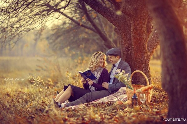 Осенняя фотосессия для двоих