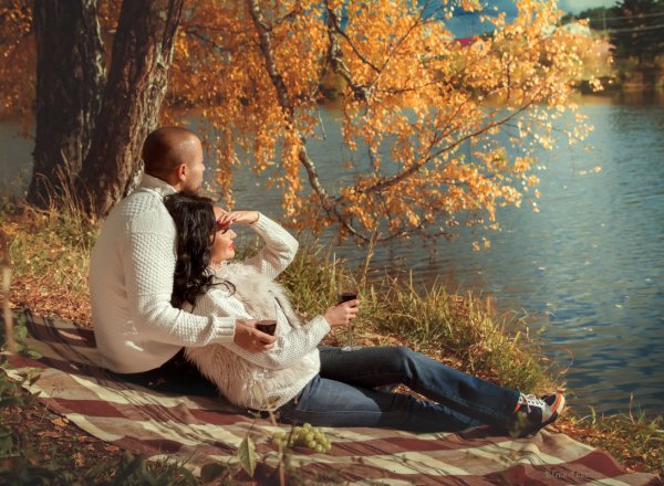 Осенняя фотосессия для двоих