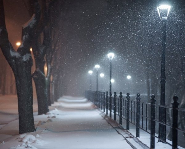 Зима в городе