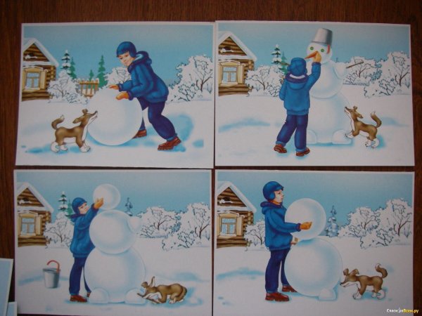 Составление рассказа по картинке в подготовительной группе