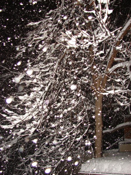 Хлопья снега