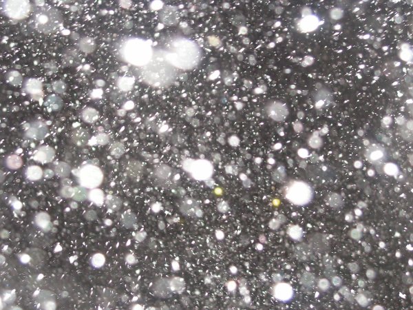 Большие хлопья снега