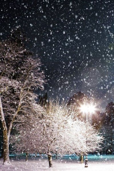 Падающий снег