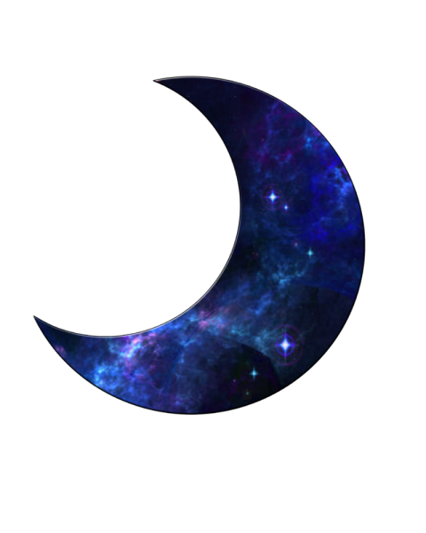 Красивый полумесяц