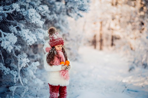 Сказочная фотосессия зимой
