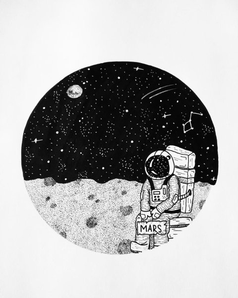 Космос в графике