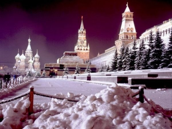 Зима в Москве