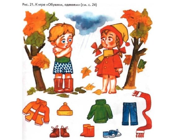 Осенняя одежда для дошкольников