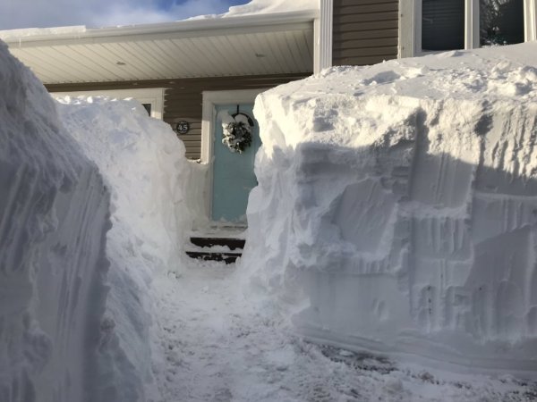 Снег в Канаде 2020