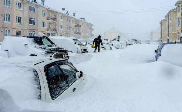 Зима на Сахалине 2022