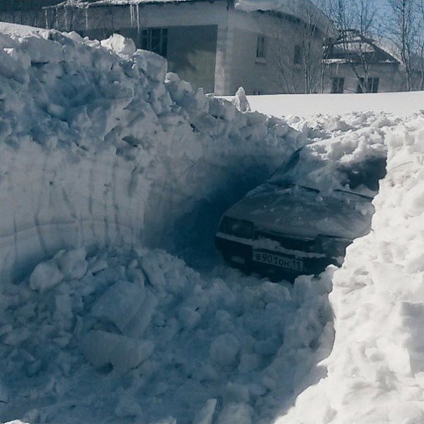 Воркута сугробы