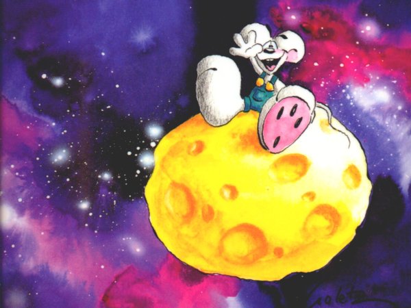 Космос Веселые иллюстрации