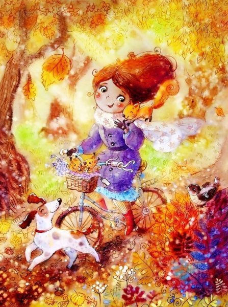 Художник-иллюстратор Анастасия Столбова