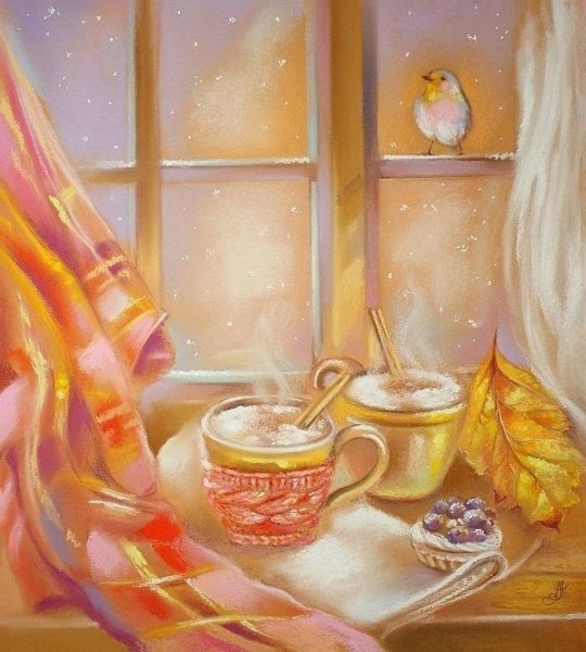 Аннет Логинова художник осень