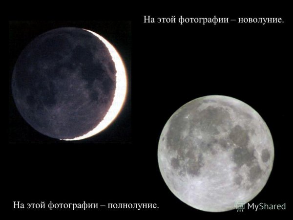 Фазы Луны новолуние