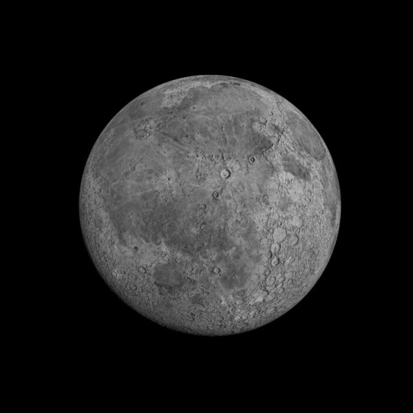 Луна 3д модель