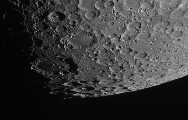 Кратер Лунная поверхность Луны