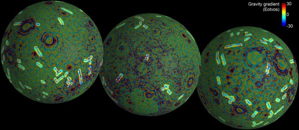 Аномалии на Луне