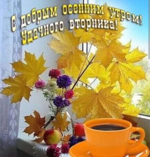 Доброго осеннего вторника