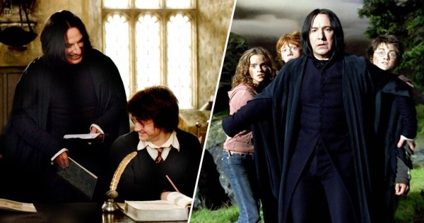 Северус Снегг и Гарри Поттер