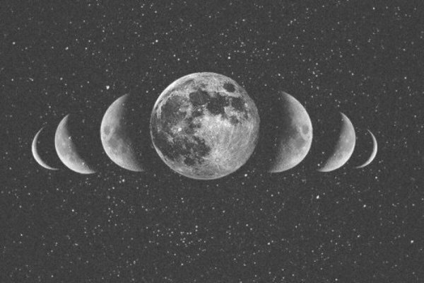 Лунные фазы арт