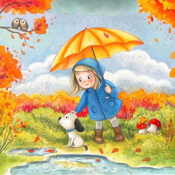 Оля Бадулина иллюстрации