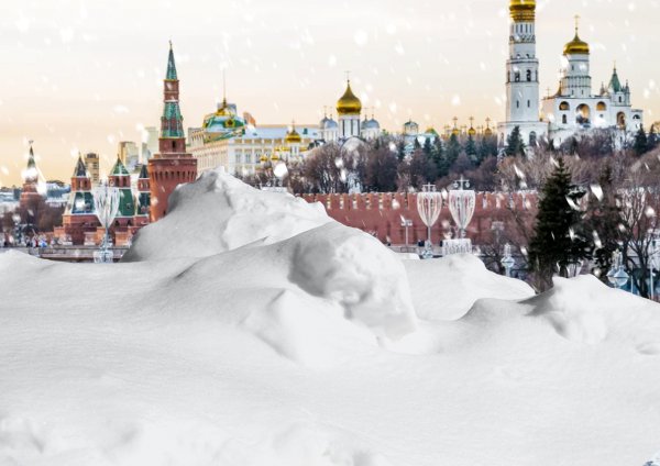 Снег в Москве 2022