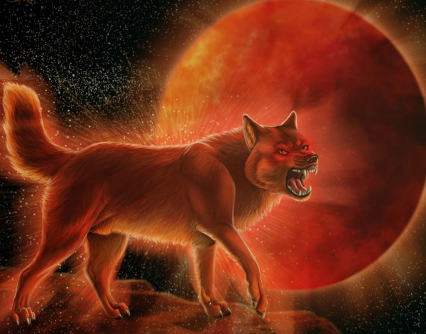 Семаргл Огненный волк