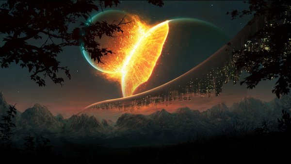 Столкновение планет