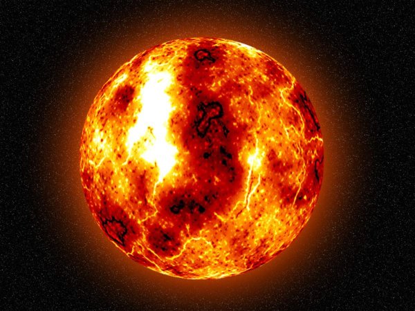 Земля РАСКАЛЕННЫЙ шар