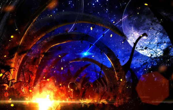 Картинки огни неизвестных миров